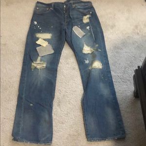 Men’s blue Levi Jeans